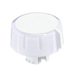knop, programmaselektor, wit