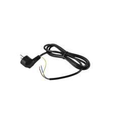 power cord, assembly, black, EU