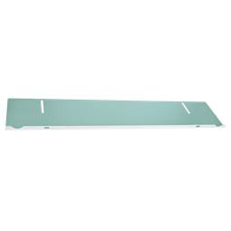 Plinth, white, adjustable type,