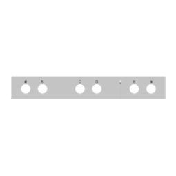 kontrolpanel, hvid, 50cm, 6K