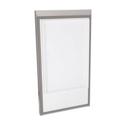 puerta frigorifico, conjunto, inox, 1116x595mm