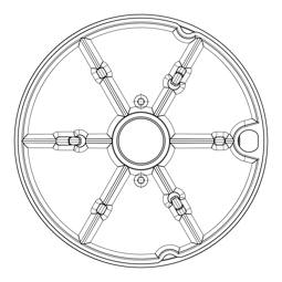 assembly, crown, burner top