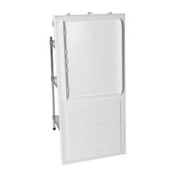 Drzwi lodówki, biale - 538x1121.5mm