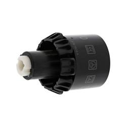 knob, function, black, 9+0