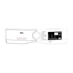 control panel, white, AEG