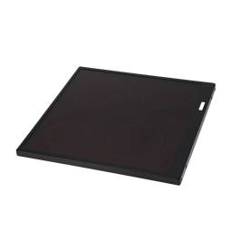 cooking top with frame, mat black, 596x600mm