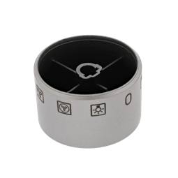 knob, function, inox, 9+0