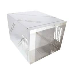 skorsten, øvre, inox