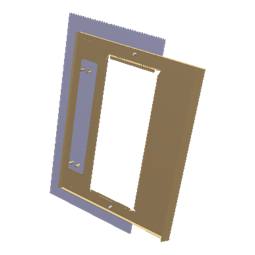 front glass,upper,assembly,Black