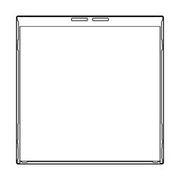 Kochfeld mit Rahmen - 596x600mm