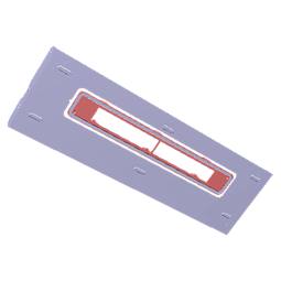 glass panel, upper, black,