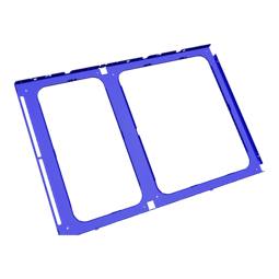 front panel, black