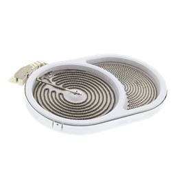 resistencia radiante,doble,oval,170x265,230V,2400W