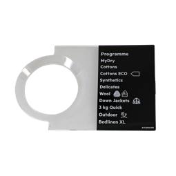 programme plate,knob,adhesive,EN