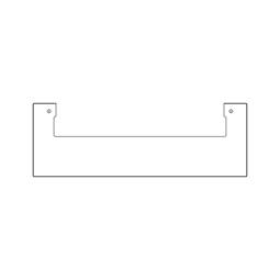 GLASBLENDE,OBEN,SCHWARZ,MAT 59