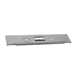 BEDIENBLENDE,INOX,60CM, HEXAGO