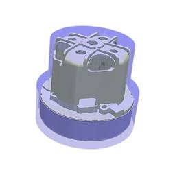 Ensemble moteur pour aspirateur