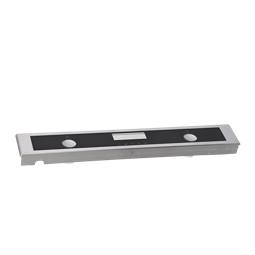 BEDIENBLENDE,INOX,60CM, LUX, 2
