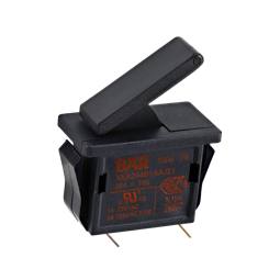 microinterruptor, copete, negro