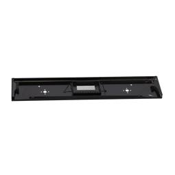 Bedienblende, schwarz, 60cm, SET, 2K