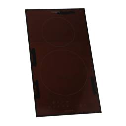 cooking top, black, Zanker, 290x520mm