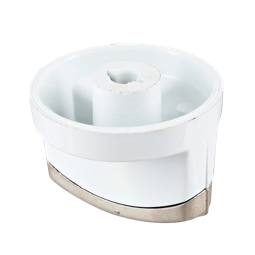 White Hob Control Knob