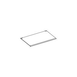 hylla glas-, sats, stopp, 405x280mm