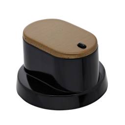 knob, gas, black,