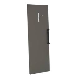 freezer door, assembly, black, 1860x595mm