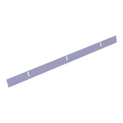 spacer, lower, silver, 598x40x24