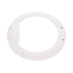 door frame,front,white,Ø409,6mm