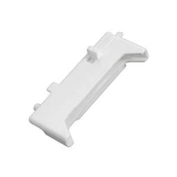 Bílý držák světelného difuzéru odsavače par
