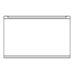 clayette en verre, complet, neutre, 458.5x288.4mm