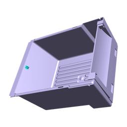 panel, crisper, upper