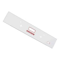 BEDIENBLENDE,INOX,60CM,SET,2K