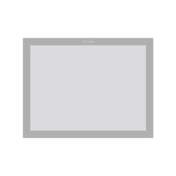 High-Temperature Door Glass - 524X402mm