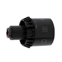 knob, function, black, 6+0