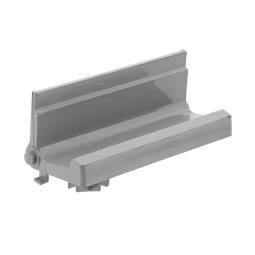 Grey Dishwasher Door Handle