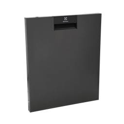 door outer panel, black, Electrolux, [590x705mm]