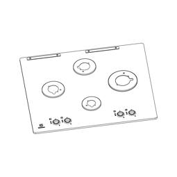 work top,black,Electrolux,595x520mm