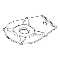 fixing bracket, main motor, front,