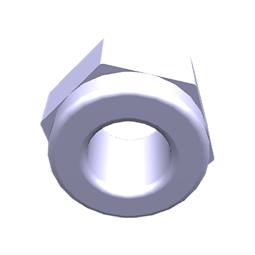 mutter, hengsel, M6x6