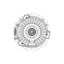 motor, induktion, magnet, 195V,1133Hz,830W,F