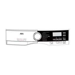 control panel, white, AEG