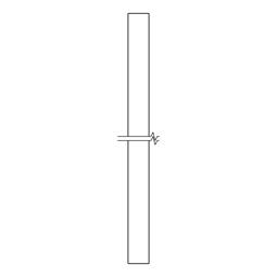 Sealing strip,Back panel,485x6mm