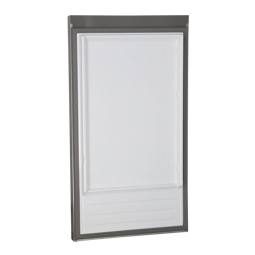 puerta frigorifico, conjunto, inox, 1116x595mm/A++