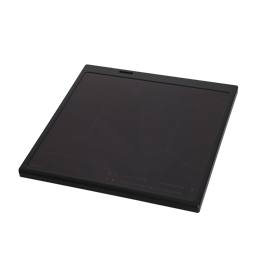 cooking top with frame, mat black, 596x600mm