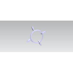 grid, pan support, triple crown burner,