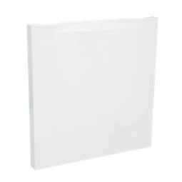 Aussentür, weiss, 564x602mm