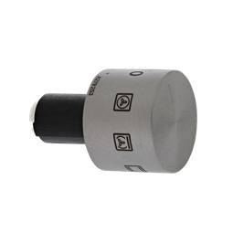 manopola, funzioni, inox, 7+0
